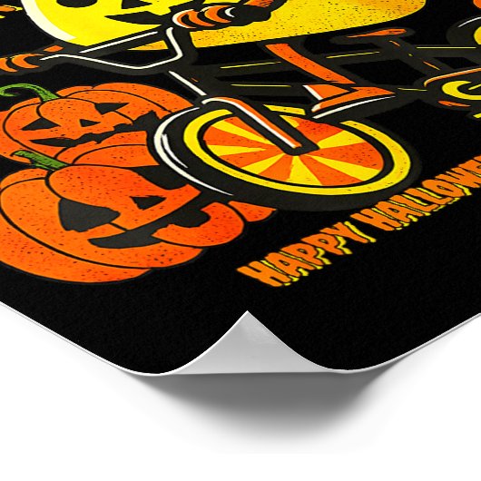 I Don't Like You Either Happy Halloween Anyway Can Poster (Ecke)