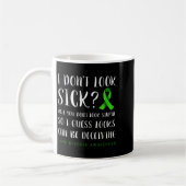 I Don't Look Sick - Lyme Disease Awareness  Kaffeetasse (Links)