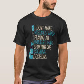 I Don't Make Mistakes When Playing An Ukulele T-Shirt (Vorderseite)