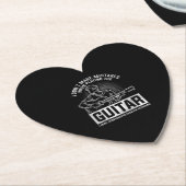 I Don't Make Mistakes When Playing The Guitar Untersetzer (angewinkelt)