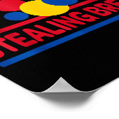 I Don't Mind Stealing Bread  Poster (Ecke)