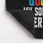 I Dont Need Google, My Son Knows Everything Lovers Mousepad (Ecke)