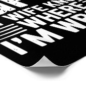 I Don't Need Gps My Wife Knows Father Husband Funn Poster (Ecke)