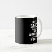 I Don't Need Santa I Already Sit On A Bearded Man' Kaffeetasse (VorderseiteRechts)