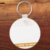 I DON'T NEED THERAPY Dodge Dart 73 Schlüsselanhänger (Vorderseite)