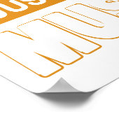 I DON'T NEED THERAPY Ford Mustang 1993 Lx 3 Poster (Ecke)