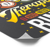 I Don't Need Therapy I Just Need To Play Bingo  Poster (Ecke)