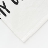 I Don't Need Your Attitude Funny Cat Lover Gift  Fleecedecke (Ecke)