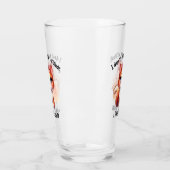 I Don't Need Your Attitude Funny Cat Lover Gift Glas (Links)