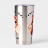 I Don't Need Your Attitude Funny Cat Lover Gift  Thermobecher (Links)