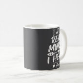 I Don't Read Minds I Heal Them - Psychology Psycho Kaffeetasse (VorderseiteRechts)