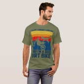 I Dont Snore I Dream Im A Dirt Bike Motorrad T-Shirt (Vorne ganz)