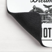 I Don't Snore, I Dream I'm A Motorcycle Mousepad (Ecke)