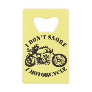 I Don't Snore I Motorrad ##USAPatriotGraphics Geldbeutel Flaschenöffner