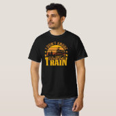 I Don't Snore - Traum, ich bin eine Dampfbahn T-Shirt (Vorne ganz)