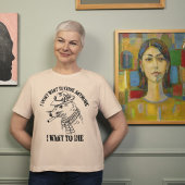 I Dont Want To Cook Anymore I Want To Die T-Shirt