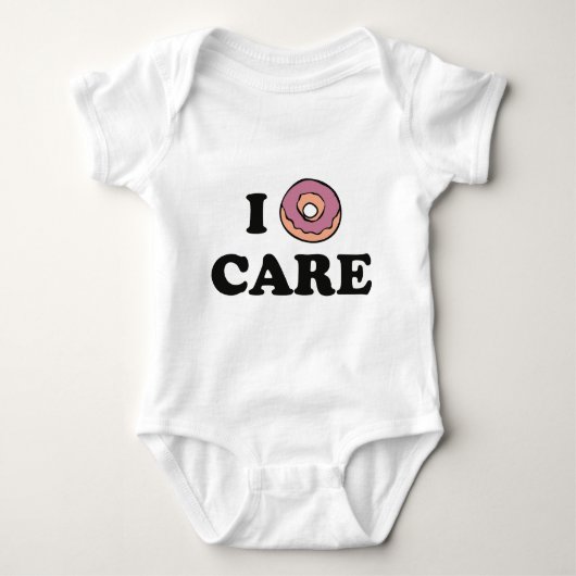 I Donut Care Baby Strampler (Vorderseite)