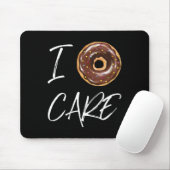 I Donut Care Funny Doughnut Joke Mousepad (Mit Mouse)