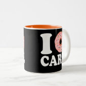 I Donut Care Zweifarbige Tasse (VorderseiteRechts)