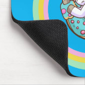 I Donut Know | Einhorn Mousepad (Ecke)