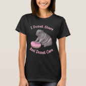 I donut share - hippo T-Shirt (Vorderseite)