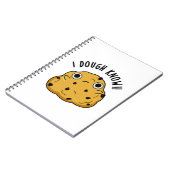 I Dough Know Funny Baking Puff Notizblock (Linke Seite)
