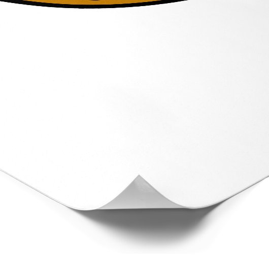 I Dough Know Funny Baking Puff Poster (Ecke)