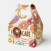 I Doughnut Care Niedlich Funny Donut Sweet Leckere Geschenkschachtel (Vorderseite)