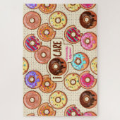 I Doughnut Care Niedlich Funny Donut Sweet Leckere Puzzle (Vertikal)