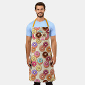 I Doughnut Care Niedlich Funny Donut Sweet Leckere Schürze (Getragen)