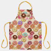 I Doughnut Care Niedlich Funny Donut Sweet Leckere Schürze (Vorderseite)