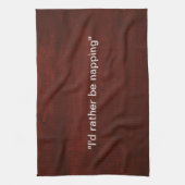 "I d're Napping" Kunsthandtuch Geschirrtuch (Vertikal)
