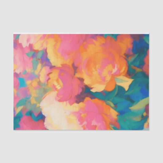 I Dream of Peonies Seidenpapier (Vorderseite)