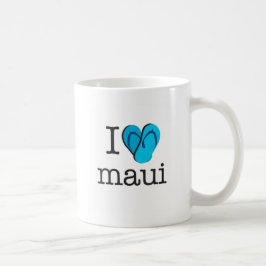 I drehen Herz Maui Reinfälle um Kaffeetasse