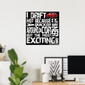 I Drift Poster (Heimbüro)