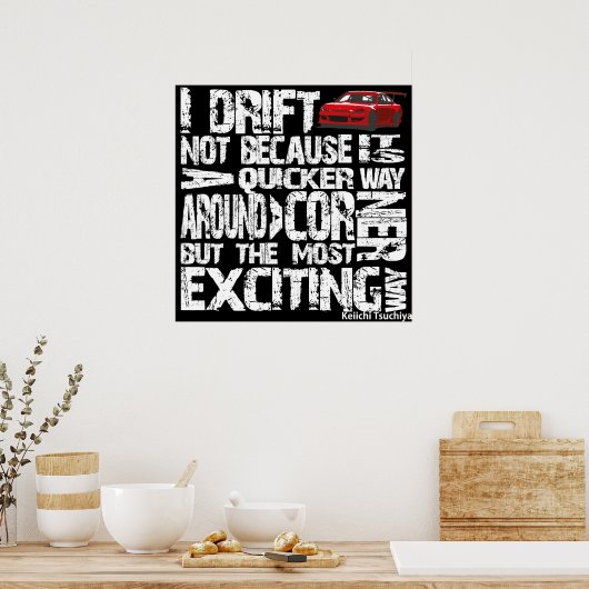 I Drift Poster (Küche)