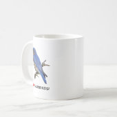 I Drosseln der Liebe-(Herz) Kaffeetasse (Vorderseite Links)