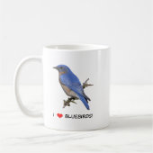I Drosseln der Liebe-(Herz) Kaffeetasse (Links)