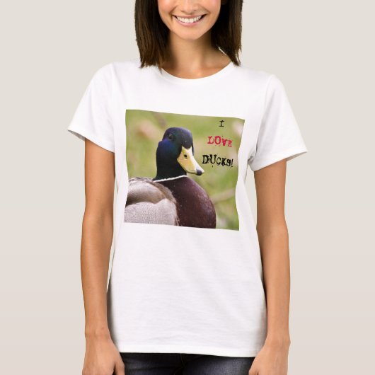 I duckt Liebe T - Shirt (Vorderseite)
