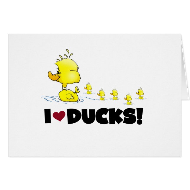 I duckt Liebe T-Shirts und Geschenke (Vorderseite (Horizontal))