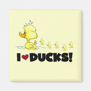 I duckt Liebe T-Shirts und Geschenke Magnet