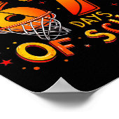 I Dunked 67 Days Of School Basketball Boys Kids  Poster (Ecke)