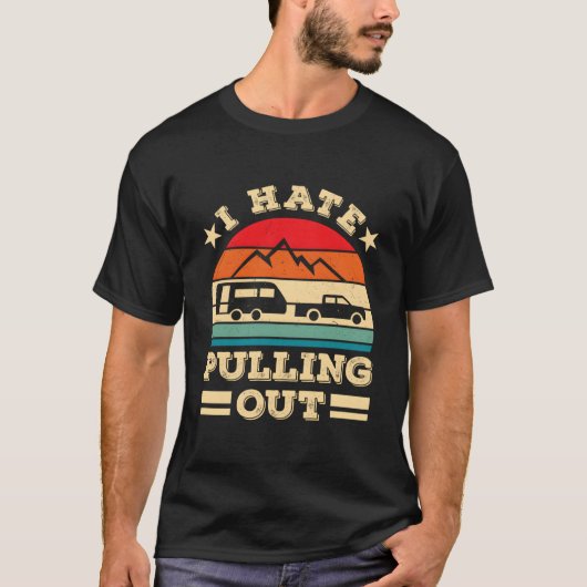 I E Pulling Ou Camg Trailer T-Shirt (Vorderseite)