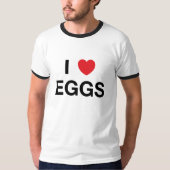 I EGGS HERZ T - Shirt (Vorderseite)