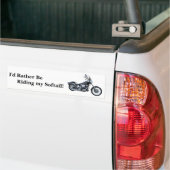 I eher reitet mein Softail Autoaufkleber (Auf Lkw)