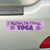 I eher tut Yoga-Autoaufkleber Autoaufkleber (Auf Auto)