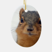 I, Eichhörnchen Keramik Ornament (Hinten)