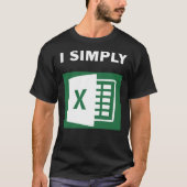 I einfach Excel Classic T - Shirt (Vorderseite)