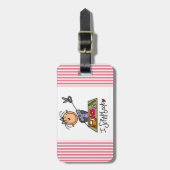 I Einklebebuch Gepäckanhänger (Vorderseite vertikal)