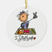 I Einklebebuch Keramikornament (Vorne)